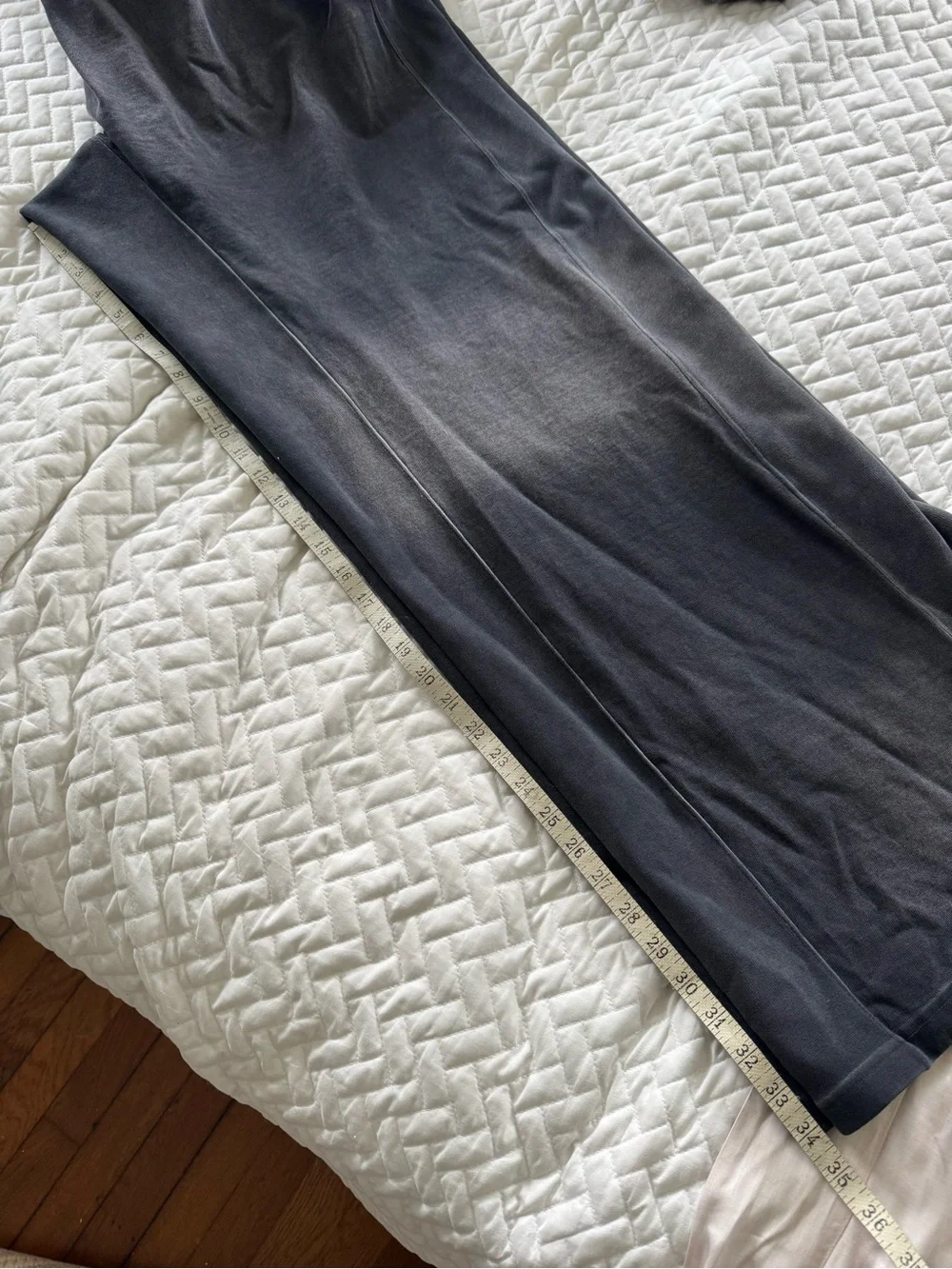 NWT Rivington Roi Rebis Fade Faster Flight Washed Black Sweatpants, Sz Large